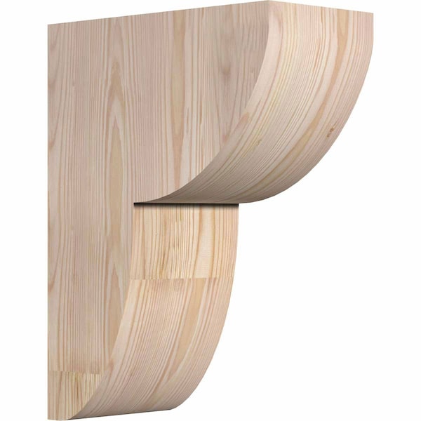 Ekena Millwork Crestline Rough Sawn Corbel, Douglas Fir, 6"W x 12"D x 16"H COR06X12X16CRE00RDF - main